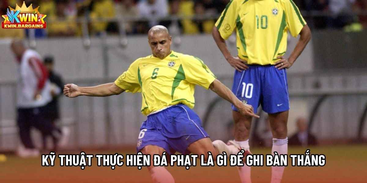 Kỹ thuật thực hiện đá phạt là gì để ghi bàn thắng